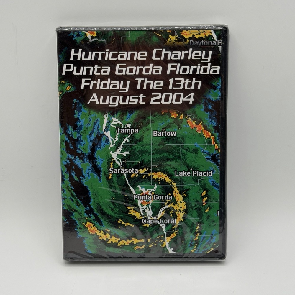 Hurricane Charley Punta Gorda Florida 2004 DVD Storm Chasers NEW SEALED OOP